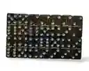 Domino Negro Portable 28 Piezas Estuche De Sobre Juegos De Mesa