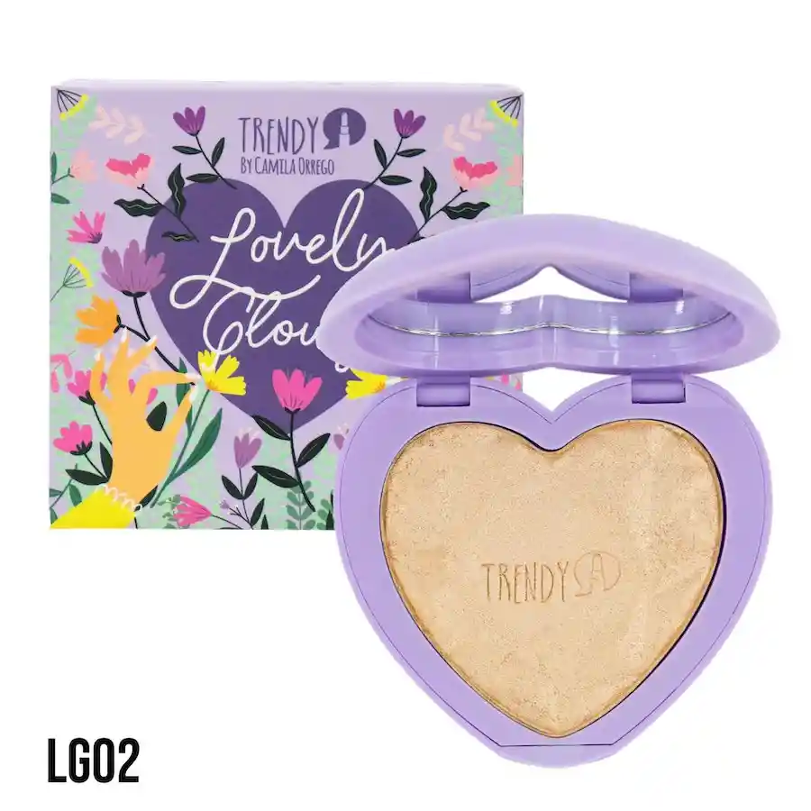  TRENDY Iluminador Lovely Glow Ref Lg02 