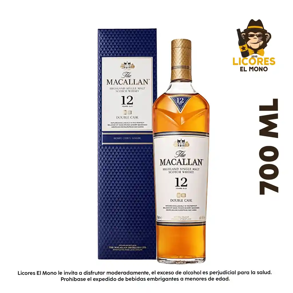 Whisky Macallan 12 Años