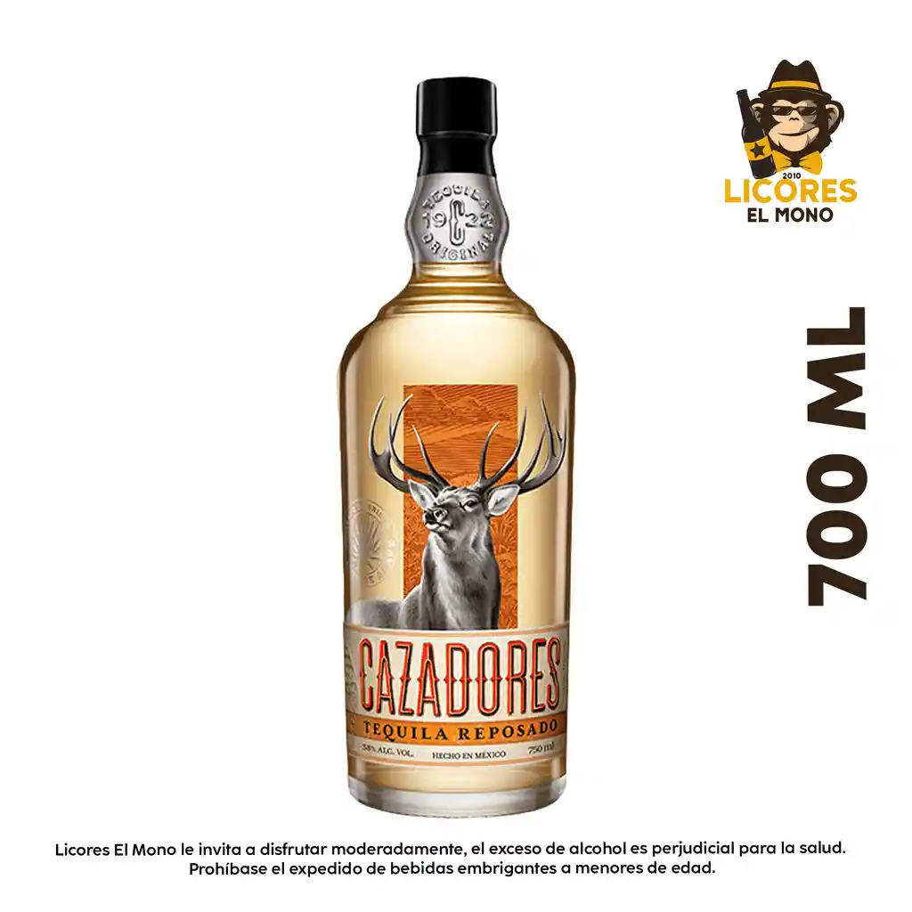 Tequila Cazadores Reposado