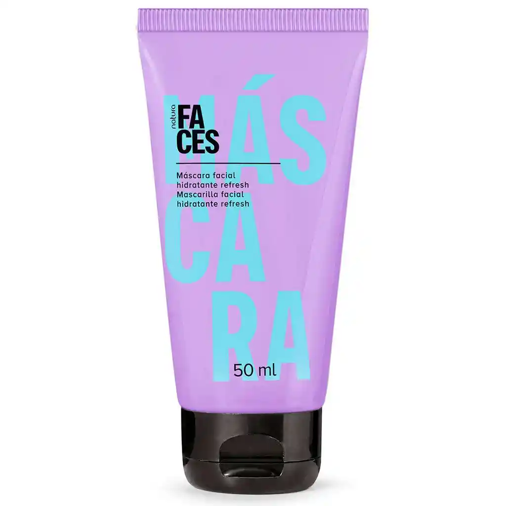 Máscara Facial Exfoliante Reductora De Poros Natura Faces