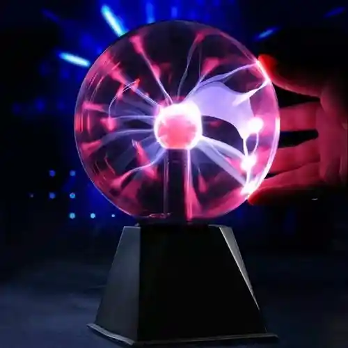 Lámpara Táctil De Cristal Mágico Con Bola De Plasma