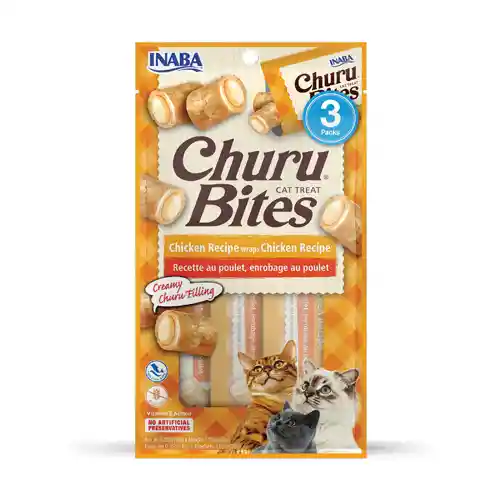 Churu Bites Chicken Recipe Wraps Chicken Recipe X 3 Unidades 30 G