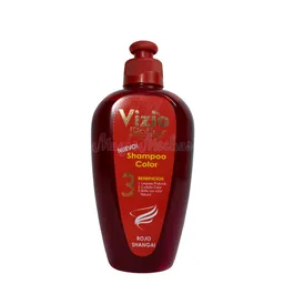 Meicys Vizio Shampoo Color Rojo Shanghái 320ml