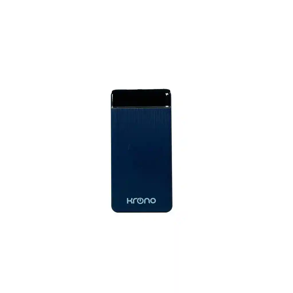 Power Bank Krono 10.000 Mah 2 Puertos Usb Salida