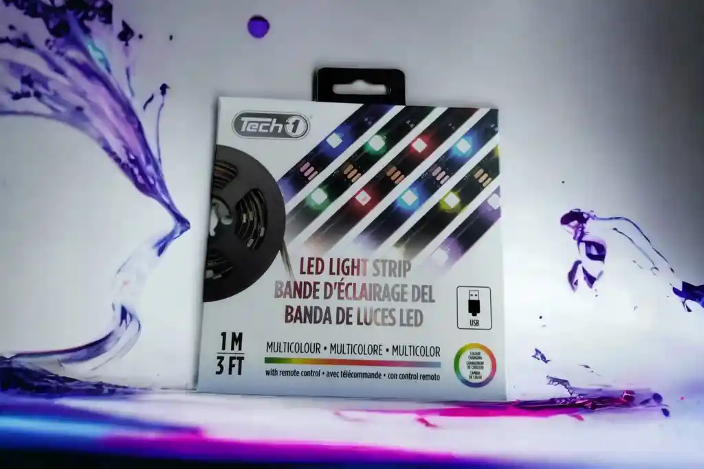 Banda De Luces Cinta Led 1m + Control