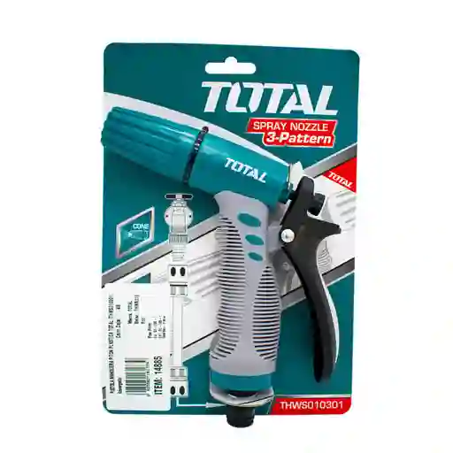 Pistola Manguera Piton Plastica Total (thws010301)