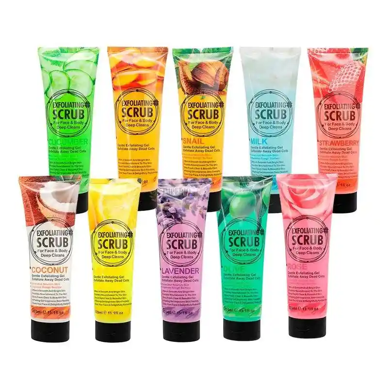  Ex Folia Nte Scrub En Gel Rose 320 Ml 