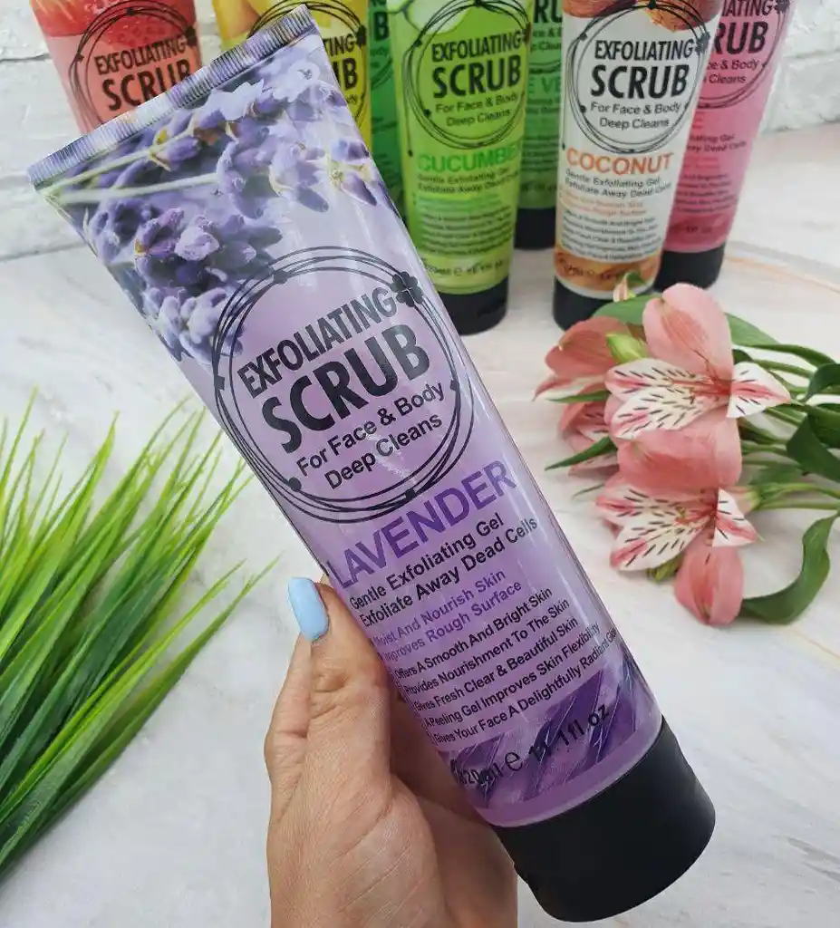  Ex Folia Nte Scrub En Gel De Lavanda 