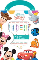 Mi Primer Biblioteca Mini Libros Disney Baby Para Niños