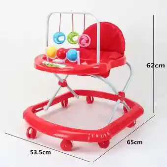 Caminador Para Bebe Ping Pong Rosado Niña Llantas En Silicona 312