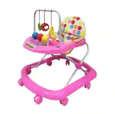 Caminador Para Bebe Ping Pong Rosado Niña Llantas En Silicona 312