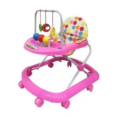 Caminador Para Bebe Ping Pong Rosado Niña Llantas En Silicona 312