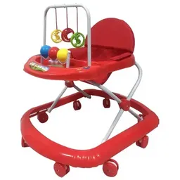 Caminador Para Bebe Ping Pong Rojo Niños Llantas En Silicona 312