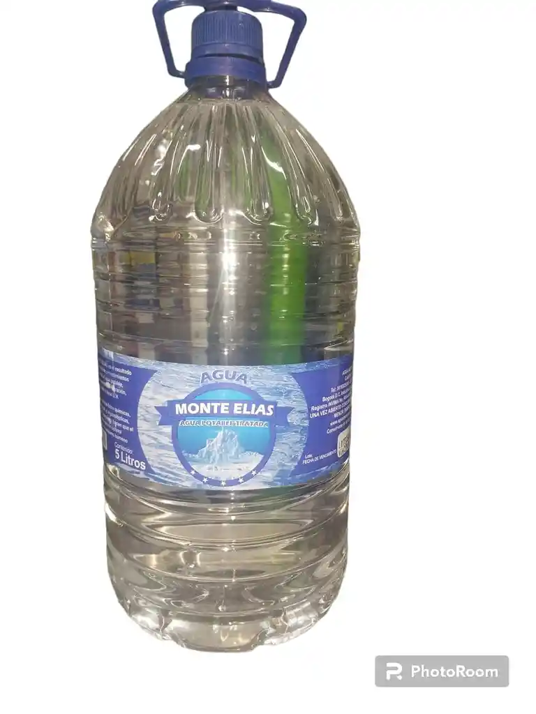 Agua Garrafa Monte Elias X 5 Litros