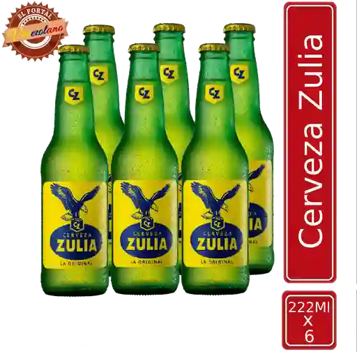 Cerveza Zulia X 6 Pack