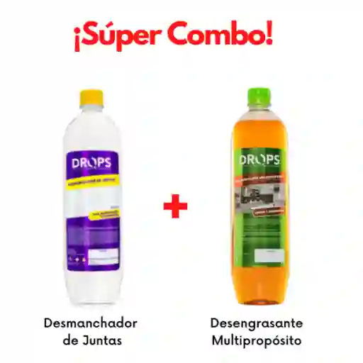 ¡¡ Super Combo !! Desmanchador De Juntas + Desengrasante Multipropósito