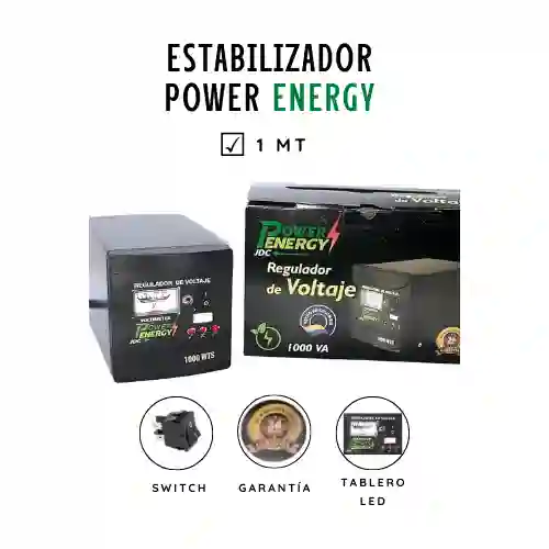 Estabilizador Power Energy 1000w