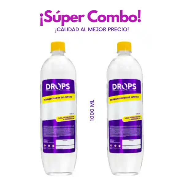 ¡¡ Super Combo !! Desmanchador De Juntas Multiusos X2 Unidades (2000ml)