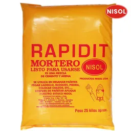 Rapidit Mortero Mezcla Cemento Y Arena