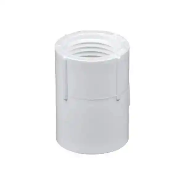 Adaptador Hembra Pvc Presión Certificada 3/4''