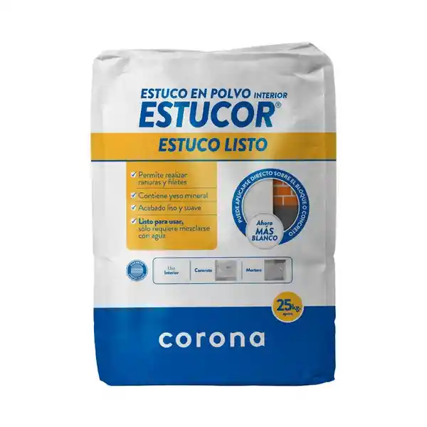 Corona Estucor Blanco