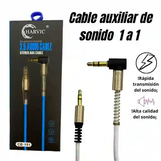 Cable Auxiliar De Sonido (harvic)