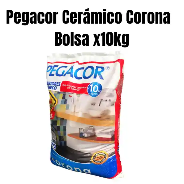 Corona Pegacor Cerámico Gris (bolsa X10kg)