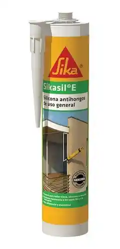 Sika Silicona Sikasil E Antihongos Gris 280 Ml