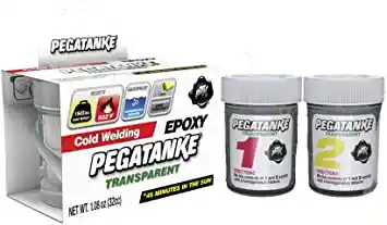 Pegamento Epoxico Extra Fuerte Pegatanke (transparente)