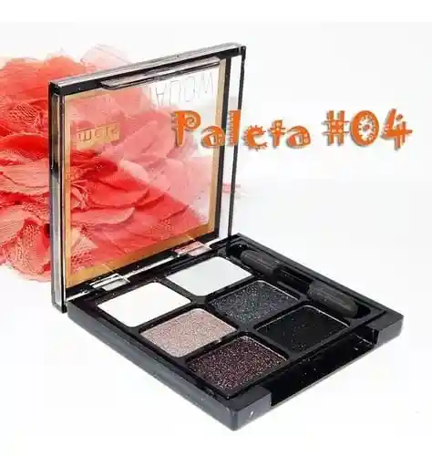 Mels Mini Paleta De 6 Sombras Shimmer Modelo 4