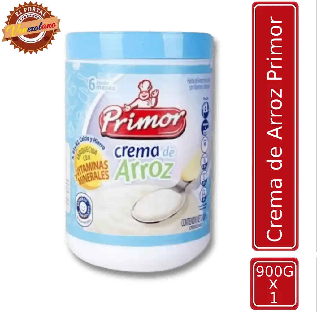 Crema De Arroz Primor