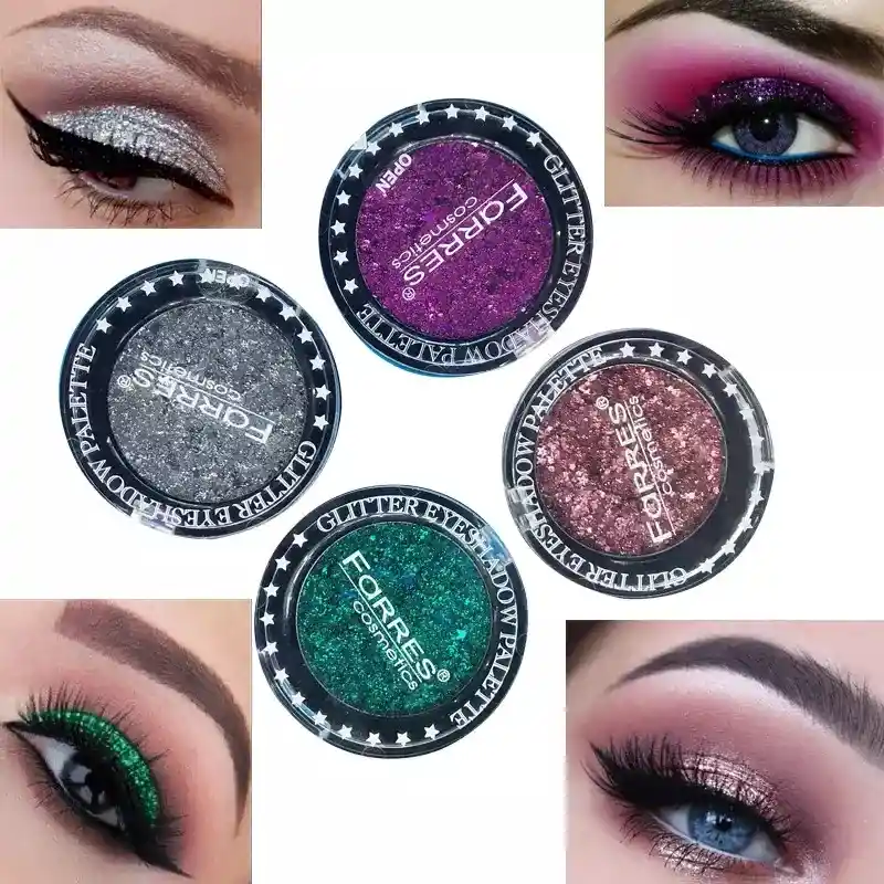 Sombras De Glitter Para Ojos Farres N°2