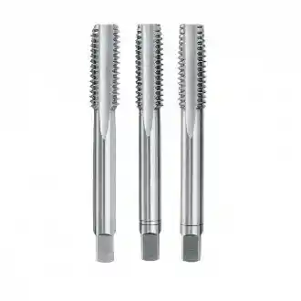 Juego De Machos De Acero Carbón 3 Piezas 1/8´´