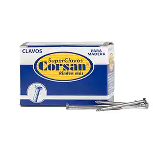 Clavo Puntilla Comun Con Cabeza 3' (7,62 Cm) , Caja X 400