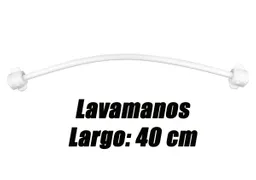 Grival Acople De 40 Cm Para Lavamanos Y Lavaplatos