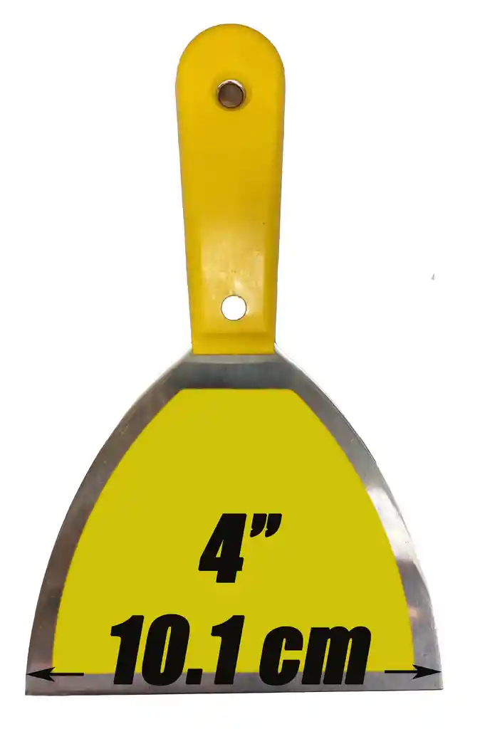 Espatula Acero Inoxidable 4 Pulgadas