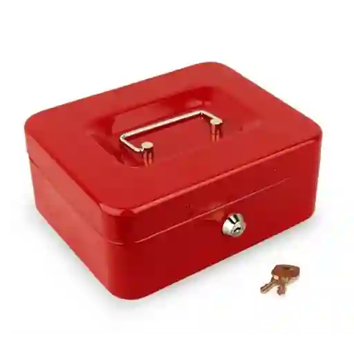 Caja Menor ( Guarde Su Dinero) Con Cerradura Tamaño Pequeña