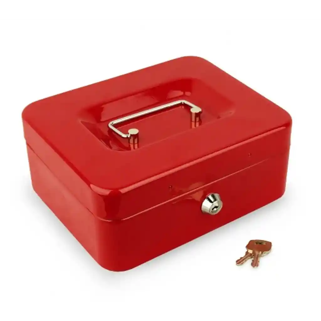 Caja Menor ( Guarde Su Dinero) Con Cerradura Tamaño Pequeña