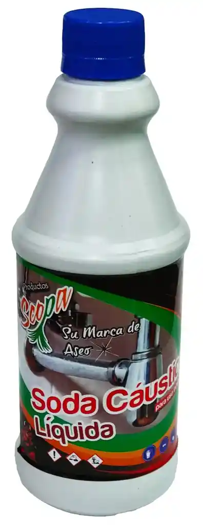 Destapa Cañerias Liquido X 500 Ml Scopa