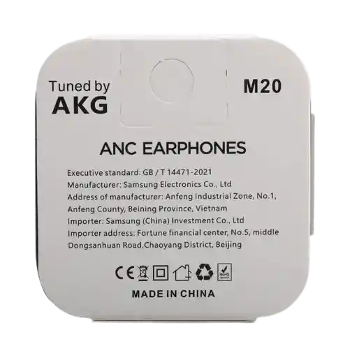 Samsung Earphones Akg Anc M20 Negro