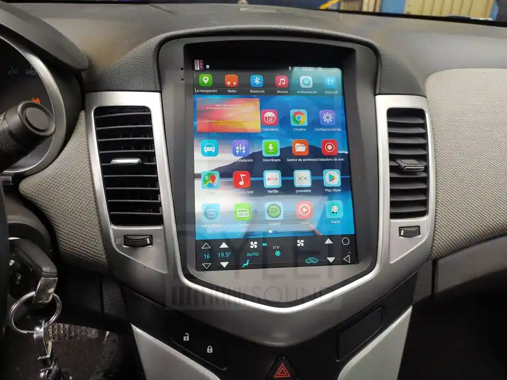 Radio Tipo Tesla Chevrolet Cruze 2011-2012 Tesla 2+32 Gb Carplay