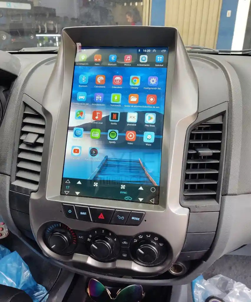 Radio Tipo Tesla Ford Ranger 2+32 Gb Carplay