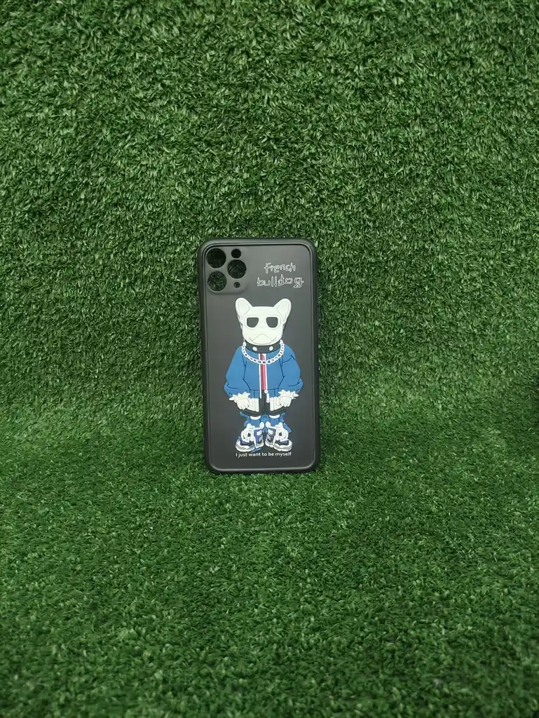 Iphone 11 Pro Max | Forro Protector | Case Flexible | French Bulldog | Mycase | Bordes Reforzados | Iphone | Carcasa | Funda | Anti Humedad | Full Proteccion