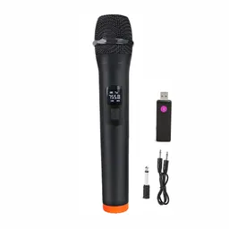Micrófono Digital Inalámbrico Con Receptor Usb Karaoke Music Universal