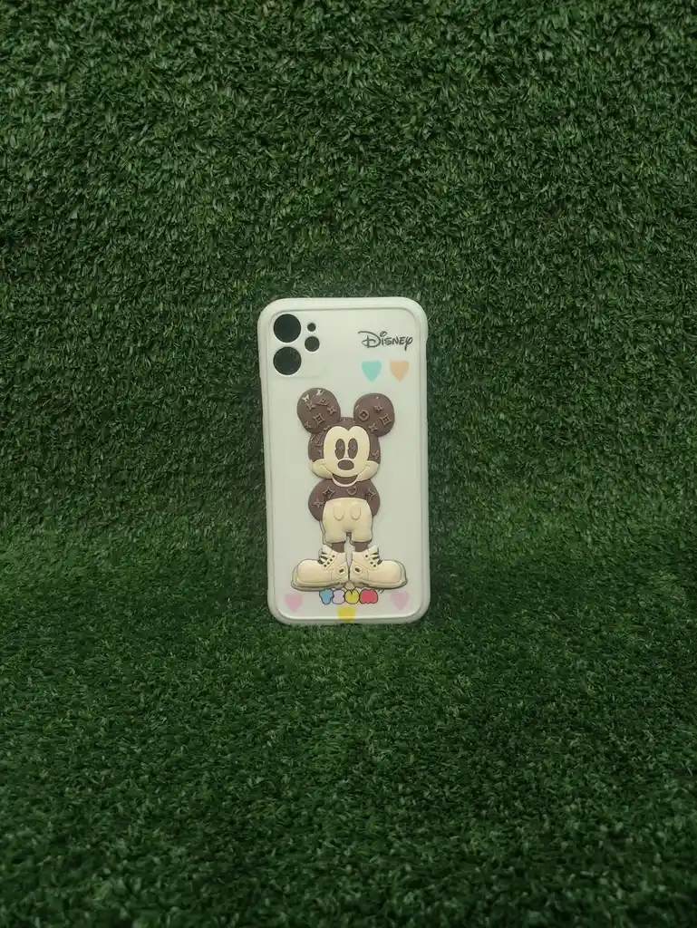 Iphone 11 | Forro Protector | Case Flexible | Mickey Mouse | Mycase | Bordes Reforzados | Iphone | Carcasa | Funda | Anti Humedad | Full Proteccion