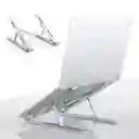 Base Soporte Portátil Plastica Ergonómica / Reclinable 7 Niveles Blanco