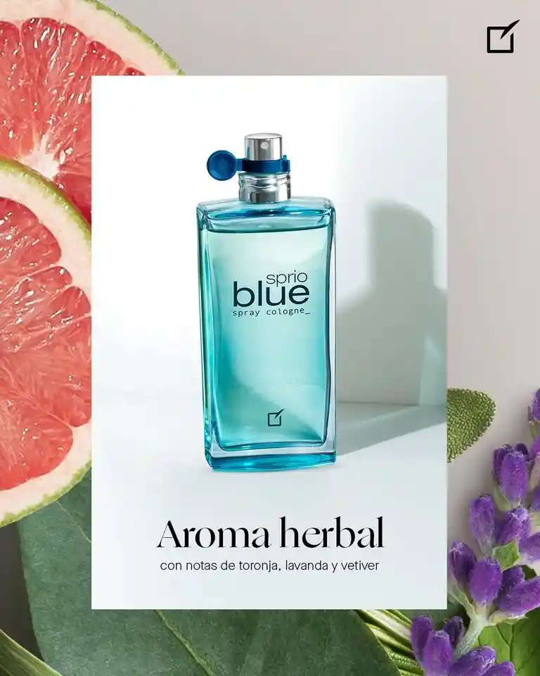  Sprio Blue Eau De Toilette Para Hombre YANBAL 