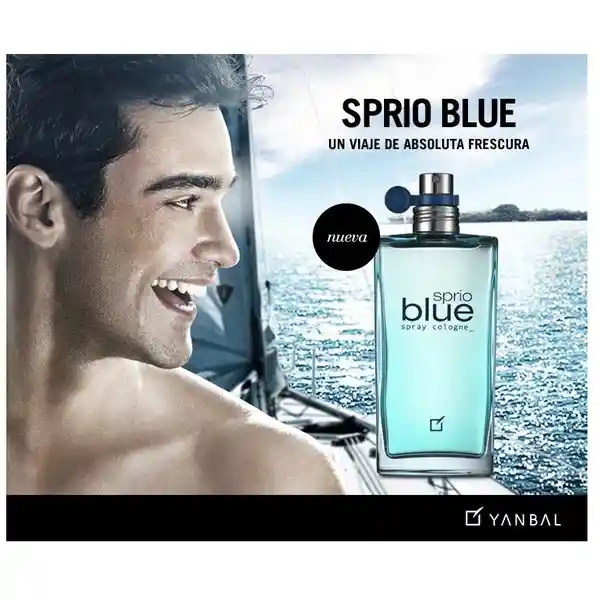  Sprio Blue Eau De Toilette Para Hombre YANBAL 