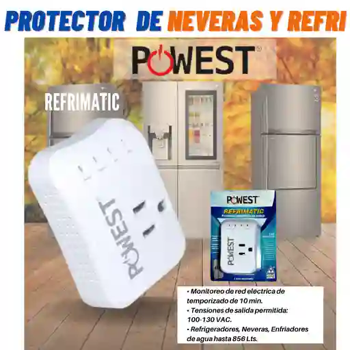 Protector De Voltage Para Neveras Y Refrigeradores Refrimatic /protector Energia